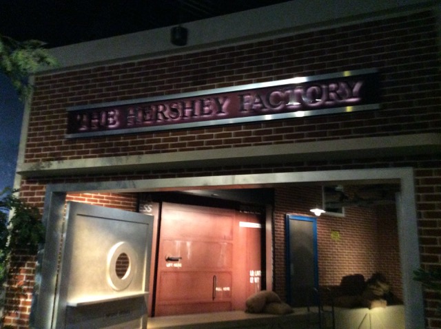 Photo of Hershey Factory Sign of the Hershey Factory ride